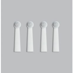 4db Bruzzoni fogkefe pótfej (fehér)